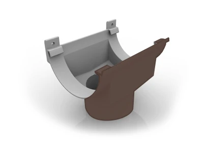 коричневый воронка